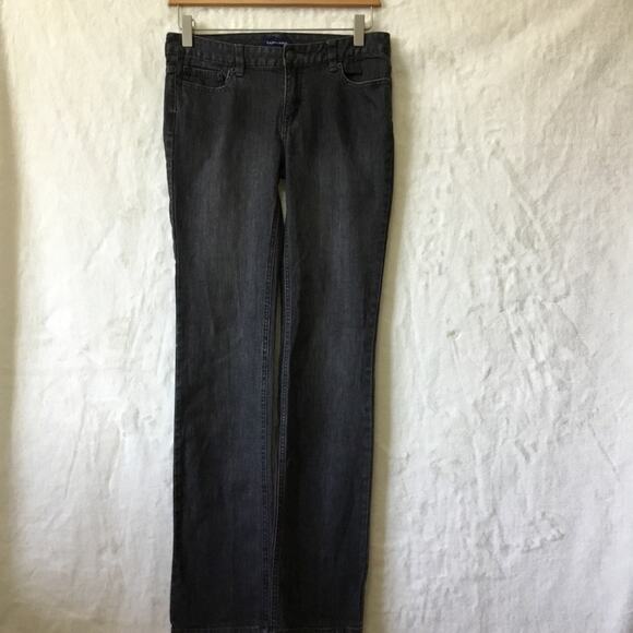 Ralph Lauren Girl Black Straight Jeans - Picture 2 of 16